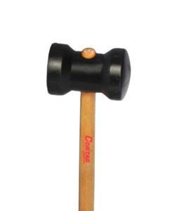 MARTELO DE BORRACHA PRETO CORTAG