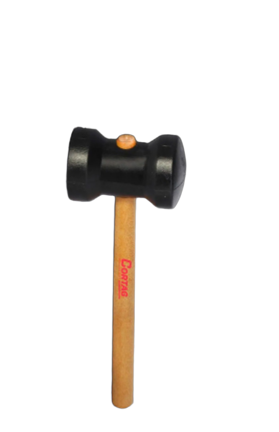 MARTELO DE BORRACHA PRETO CORTAG