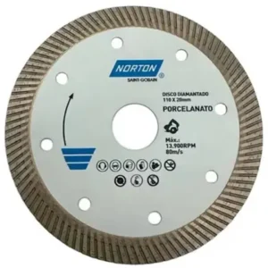 Disco diamantado turbo 110 mm para Mármore - Standard - Norton